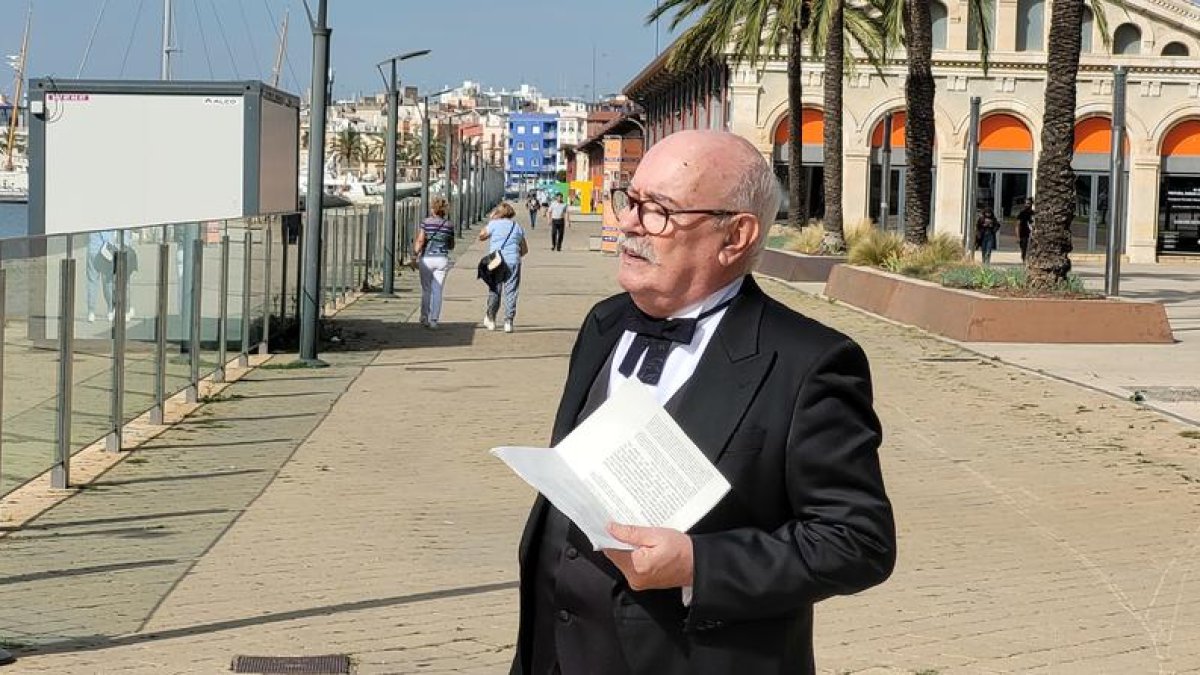El Puerto de Tarragona realiza una visita teatralizada con Saturnino Bellido