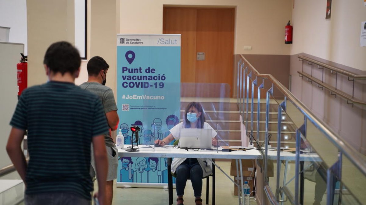 Salud habilita en Gandesa el primer punto de vacunación sin cita previa de las Tierras del Ebro