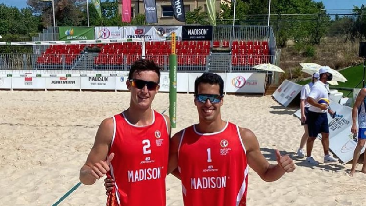 Carrodeguas i Edwards acaben segons al Madison Beach Volley Tour de Madrid