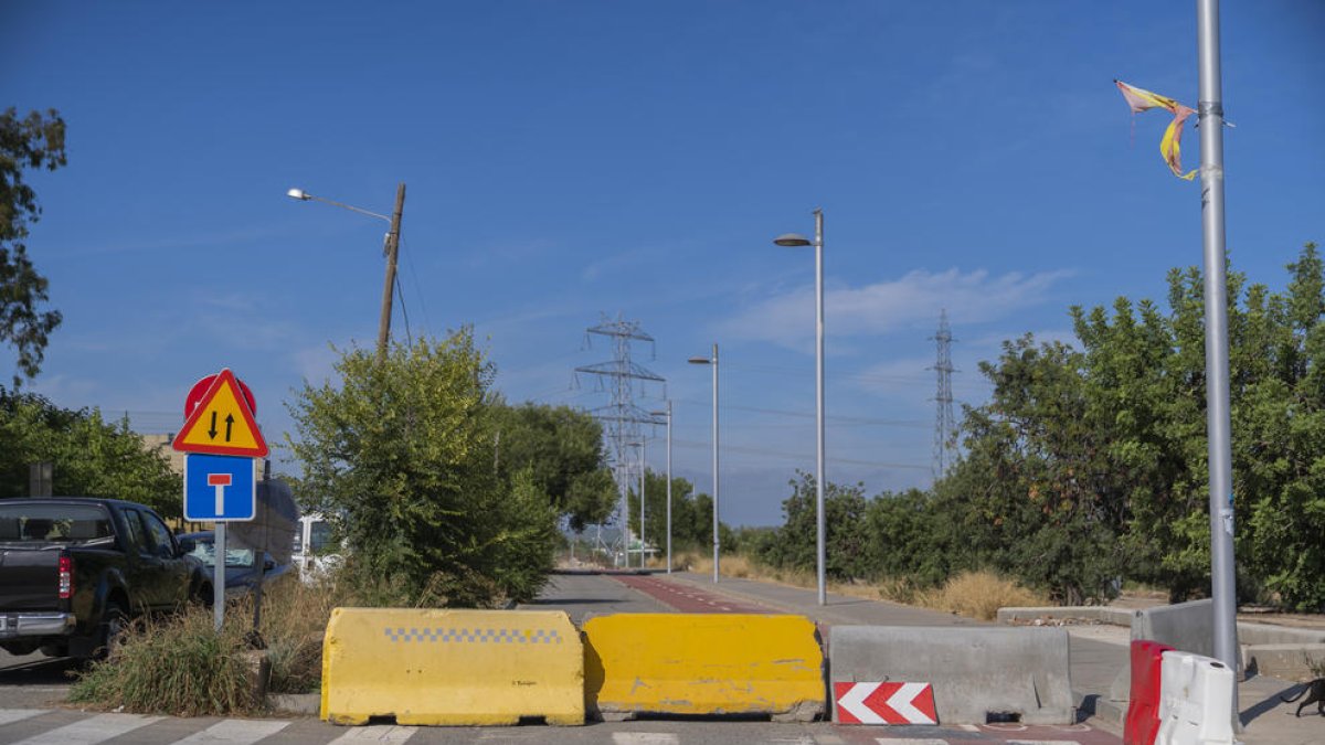 Alertan de que la vía de evacuación natural de Bonavista está cortada