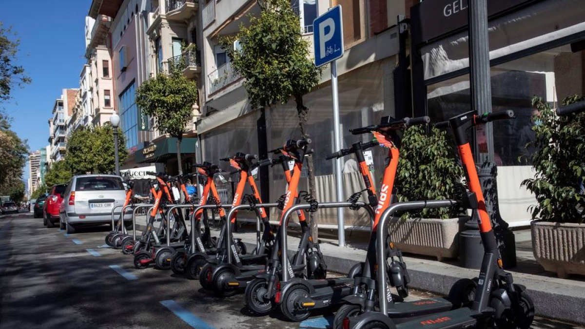 patinetes eléctricos, Spin, movilidad, Tarragona, alquiler