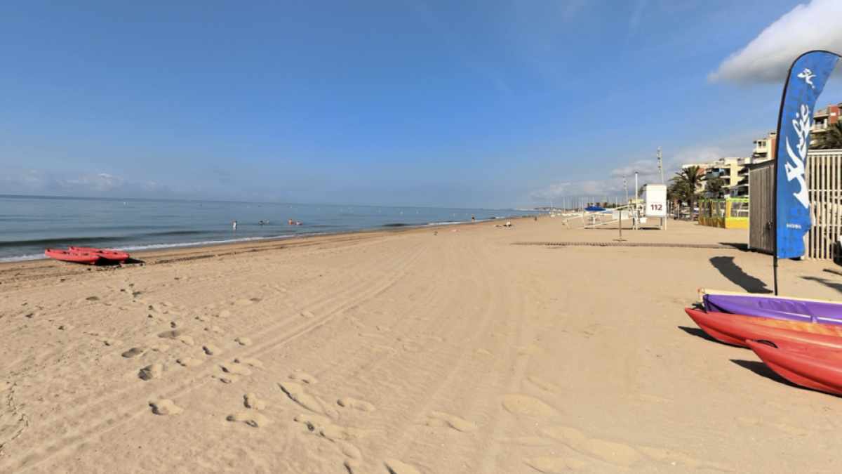 Moren dos submarinistes a la costa de Segur de Calafell