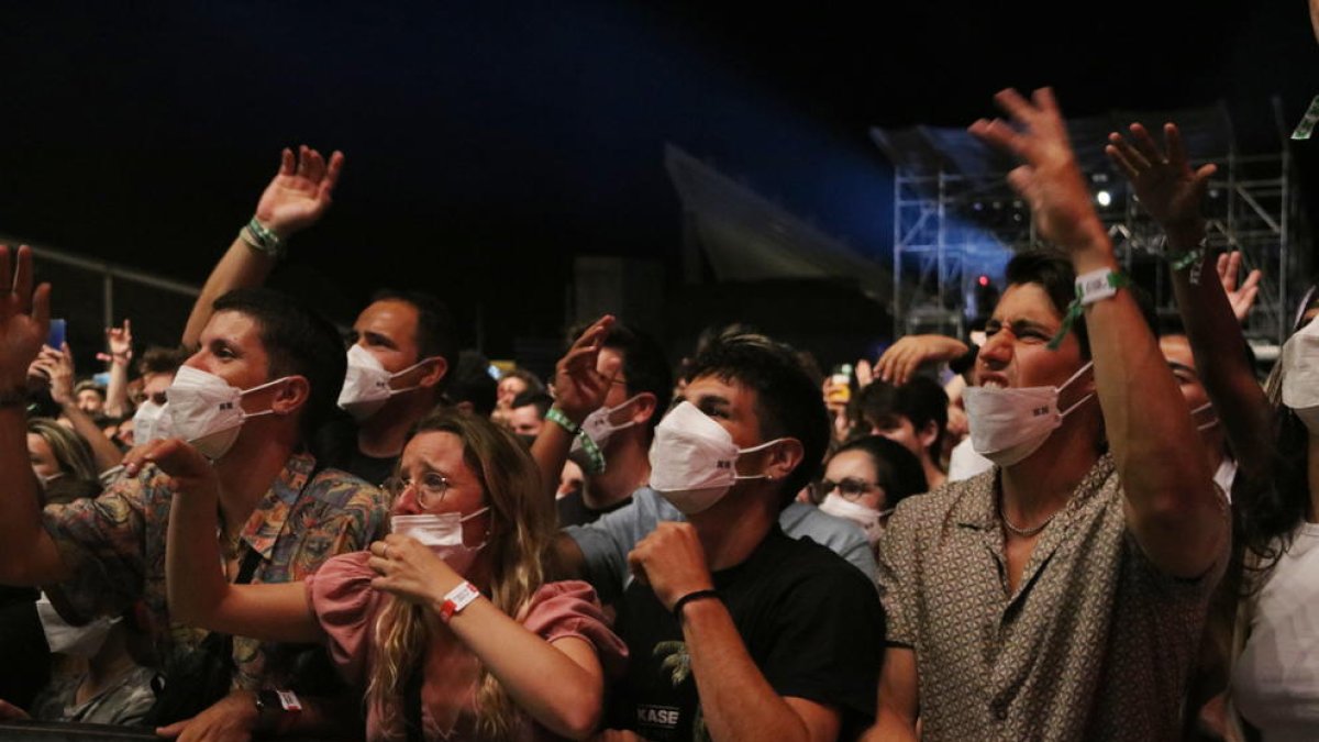 El Festival Cruïlla tanca la primera jornada amb la detecció de 126 positius entre els més de 15.000 espectadors