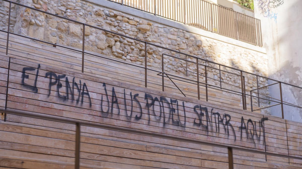 Las gradas de los Sedassos de Tarragona se usarán por actividades culturales supervisadas