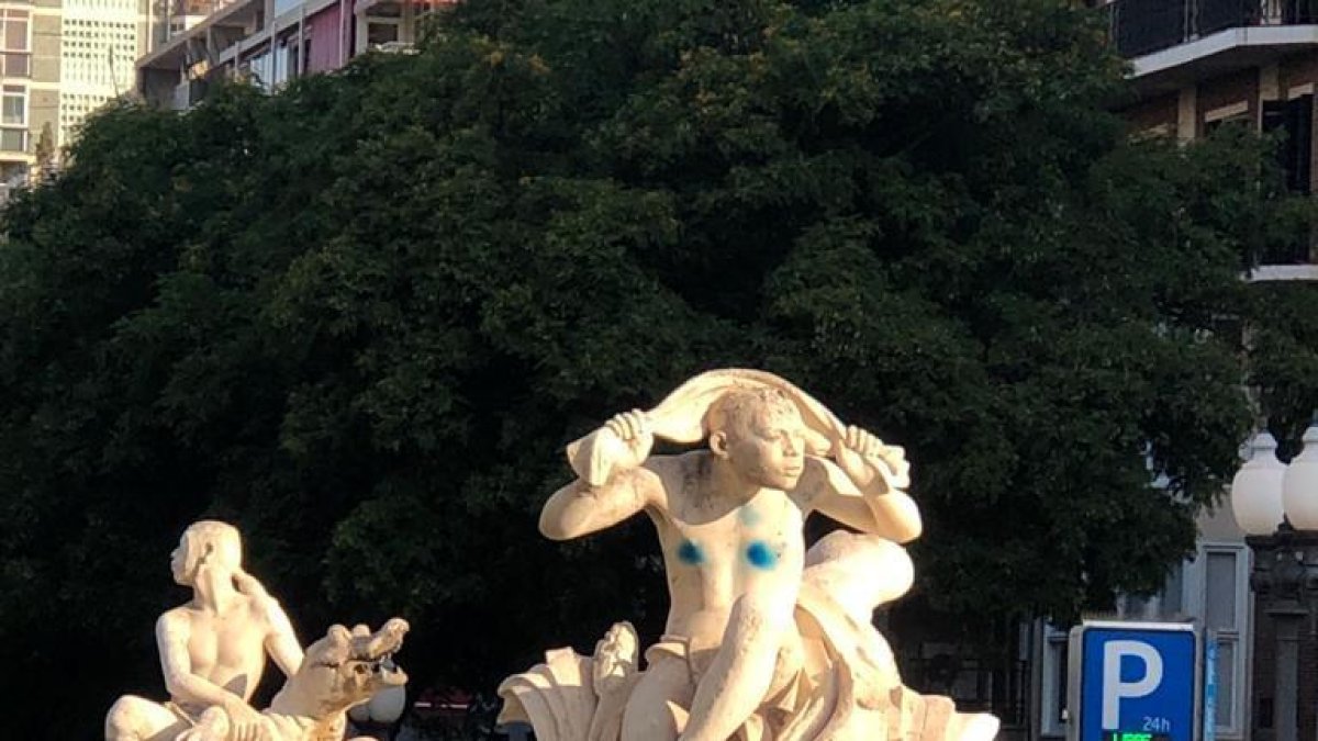 Nou acte vandàlic a la Font del Centenari de Tarragona