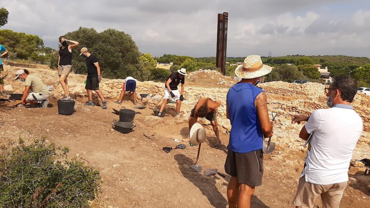 Salou treballa en la museïtzació del jaciment arqueològic de La Cella,