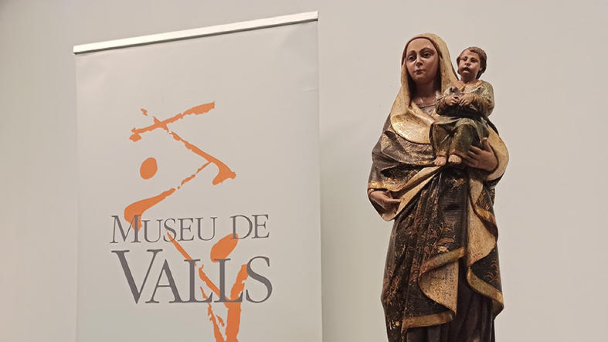 Valls compra una antiga talla de la Mare de Déu de la Candela
