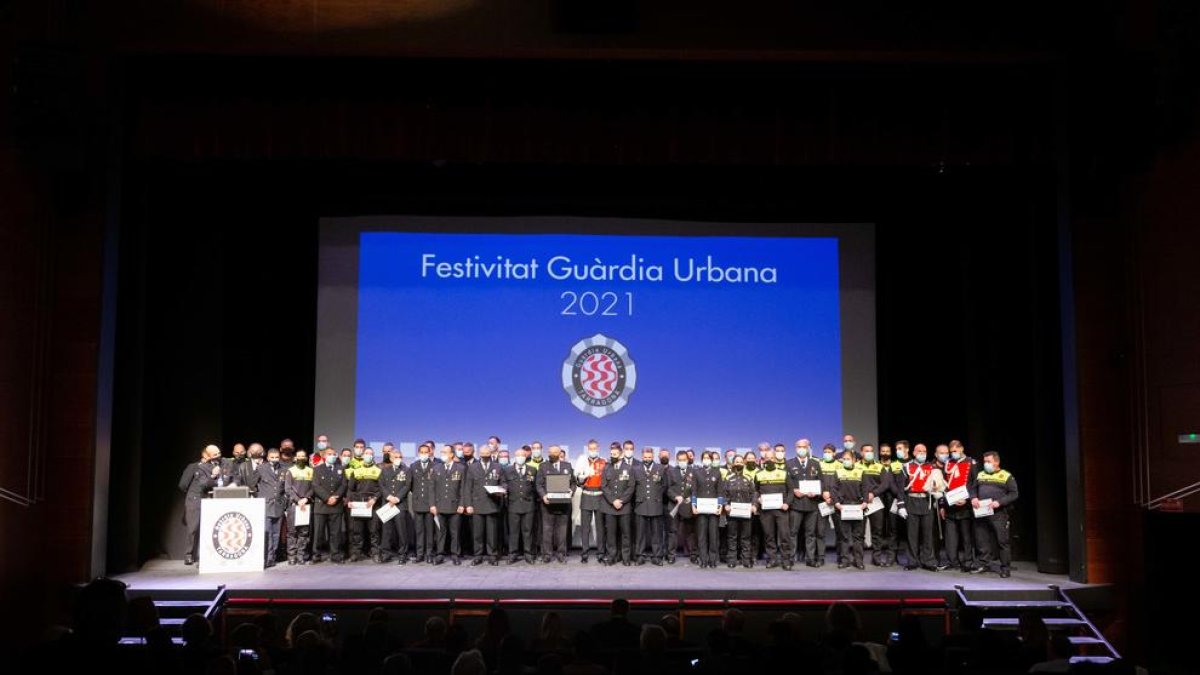 La Guàrdia Urbana de Tarragona premia les accions meritòries d'agents i ciutadans el dia de la seva festivitat