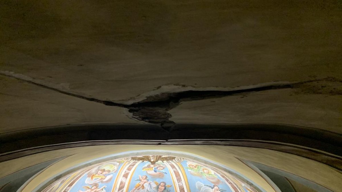 La aparición de una grieta retrasa las obras del nuevo espacio Robert Gerhard en Valls