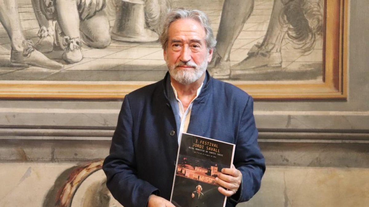 Jordi Savall crea un festival amb el seu nom per «assegurar» el seu llegat més enllà de la seva persona