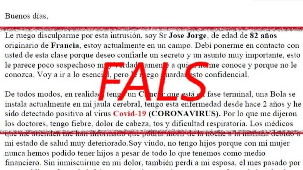 Els Mossos alerten d'una nova estafa per correu electrònic