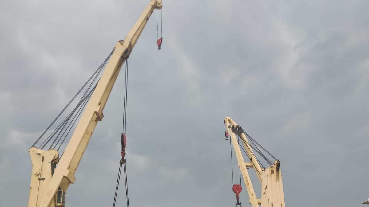 El Puerto de Tarragona exporta dos grandes estructuras a los Estados Unidos