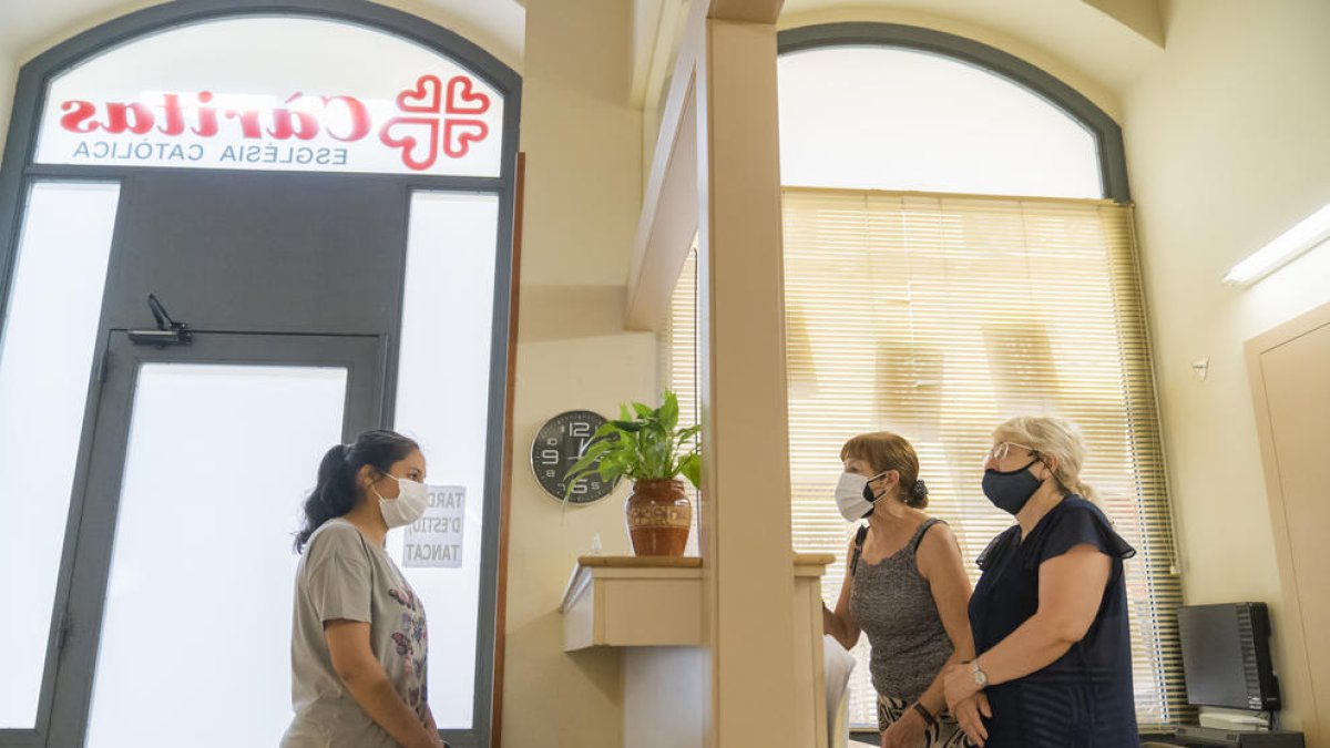 La Creu Roja ha triplicat els usuaris a Reus arran de la pandèmia