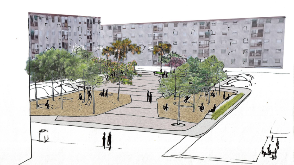 La remodelación de la plaza Catalunya de Sant Pere i Sant Pau tendrá inicio a finales de noviembre