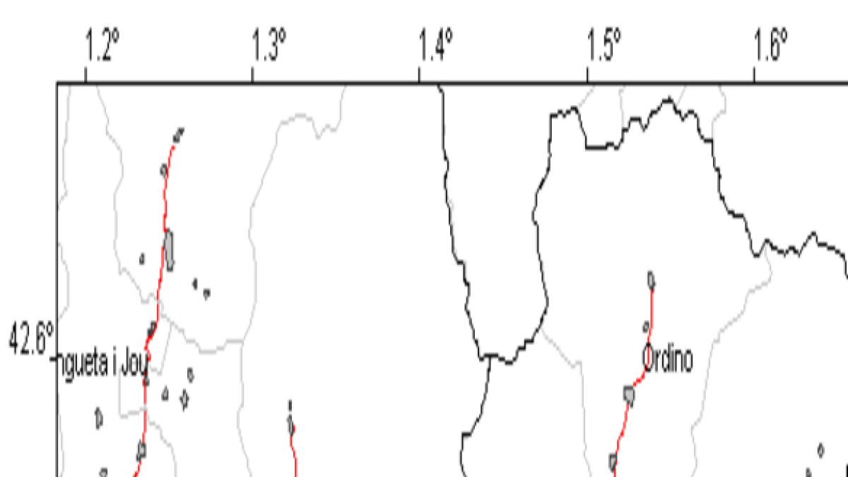 Un terremoto de 3,6 grados en la zona de les Valls de Valira se percibe ampliamente en el Alt Urgell sin causar daños
