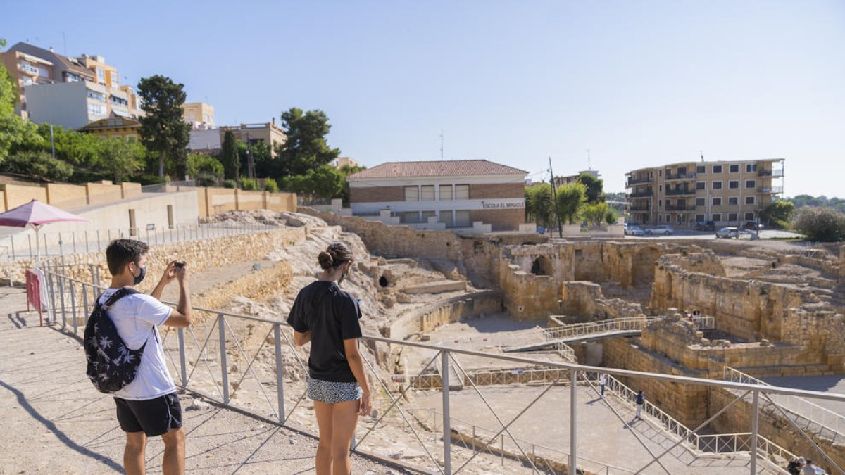 Els monuments de Tarragona doblen els visitants aquest estiu