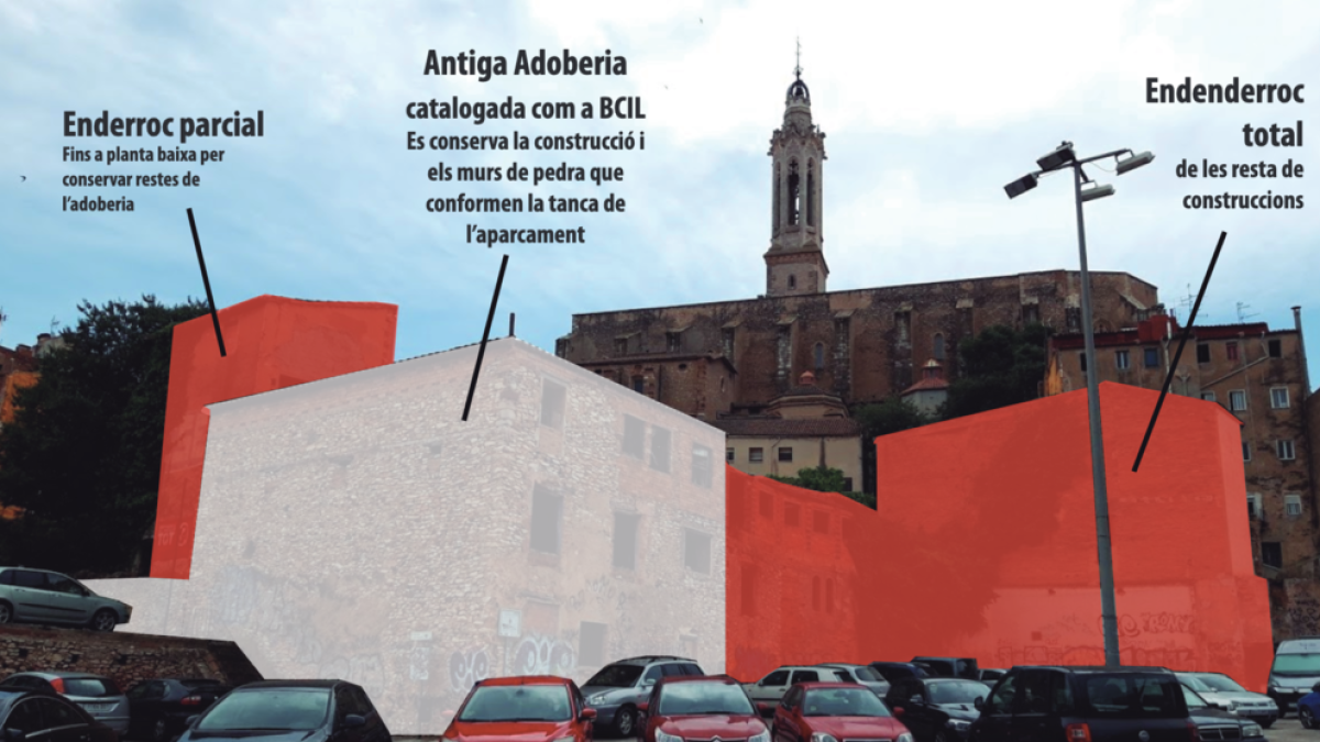 L'Ajuntament de Valls enderrocarà les construccions en estat de ruïna del Barri Antic