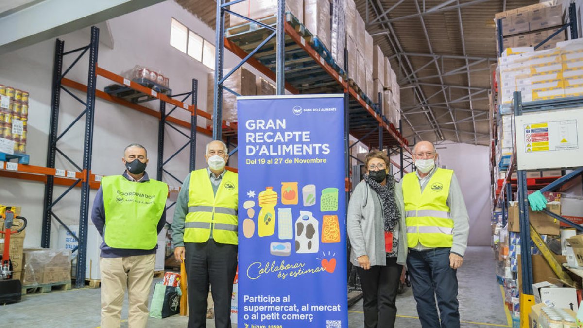 El Banc d'Aliments fa una crida als voluntaris per fer front a l'augment de la demanda