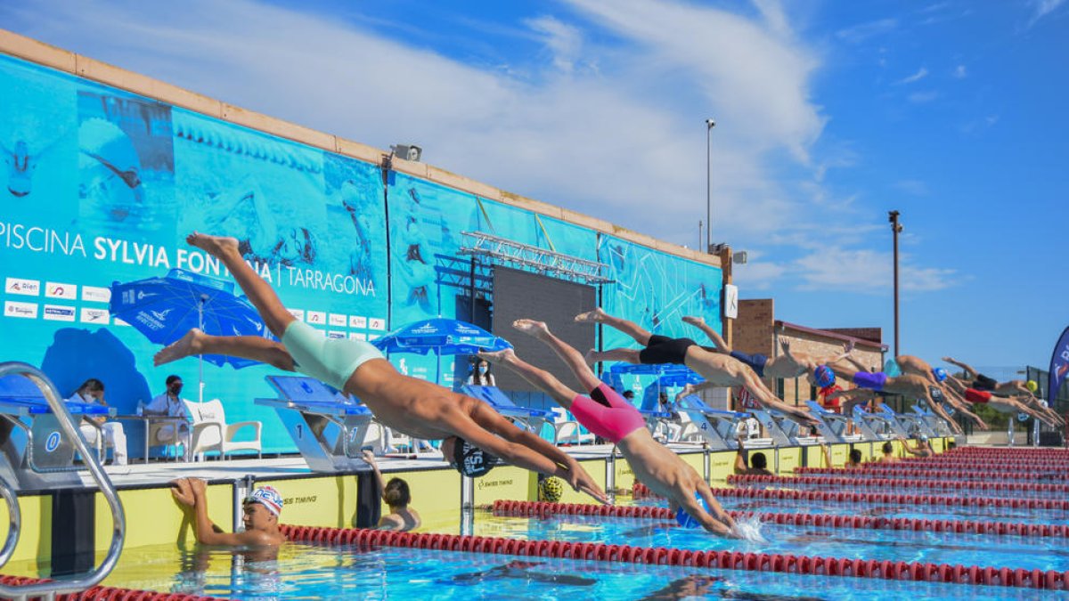 Comença el Campionat d'Espanya aleví a la piscina Sylvia Fontana amb dues proves