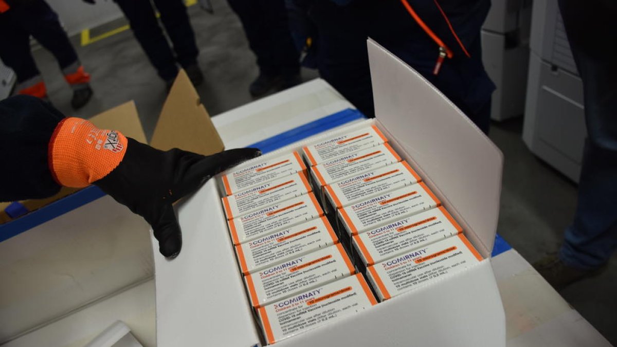 Més de 71.000 cites demanades per vacunar infants de 5 a 11 anys