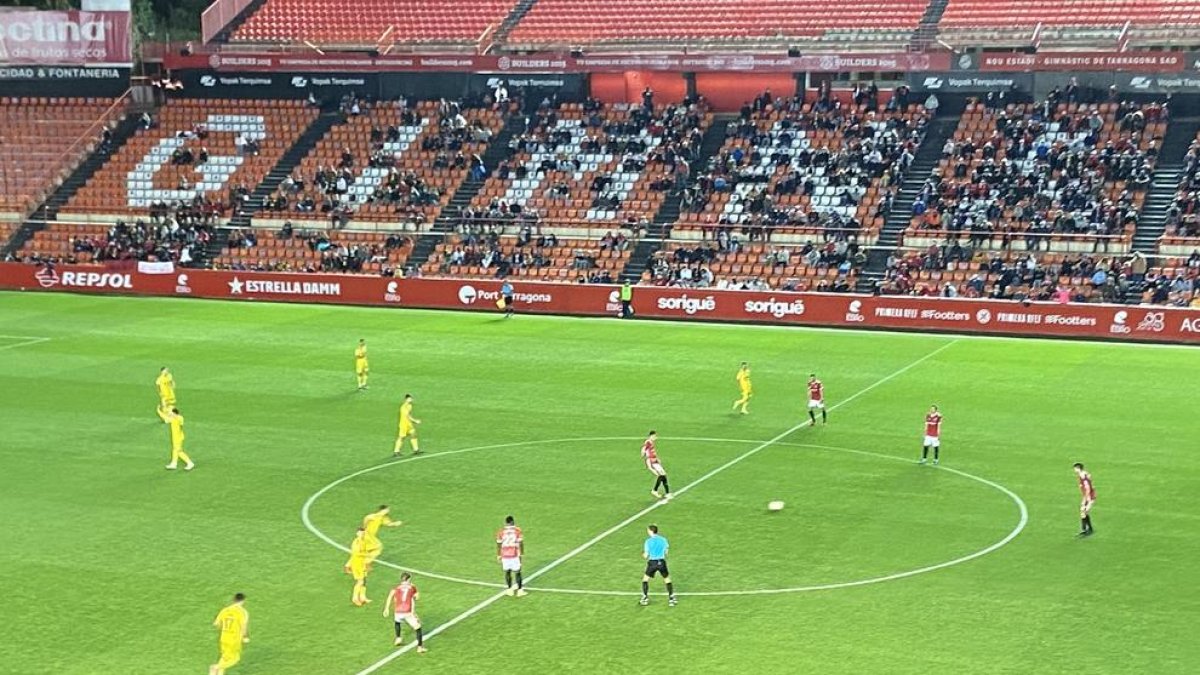 Robert Simón marca el gol del empate