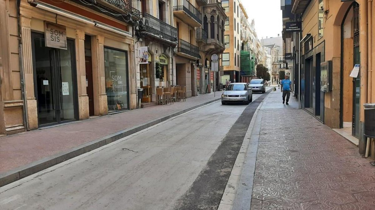 Reabierta provisionalmente la circulación en el Arrabal de Santa Anna de Reus