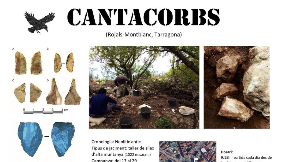 Busquen voluntaris per a la campanya arqueològoca al jaciment de Cantacorbs