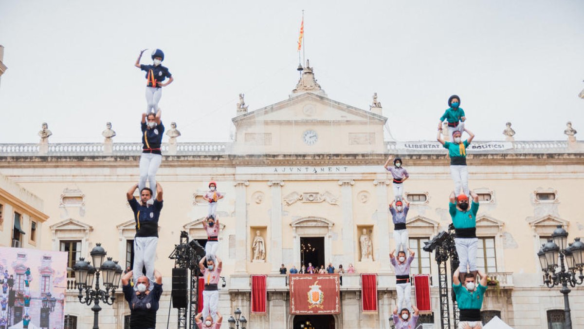 El 7 de novembre tornen els castells a Tarragona sense control d'aforament