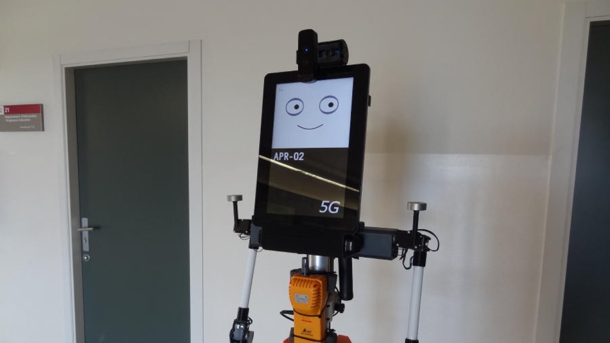 Un robot consigue medir el riesgo de propagación de la covid en un espacio cerrado