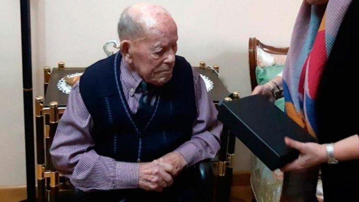 L'home més vell del món és un lleonès de 112 anys