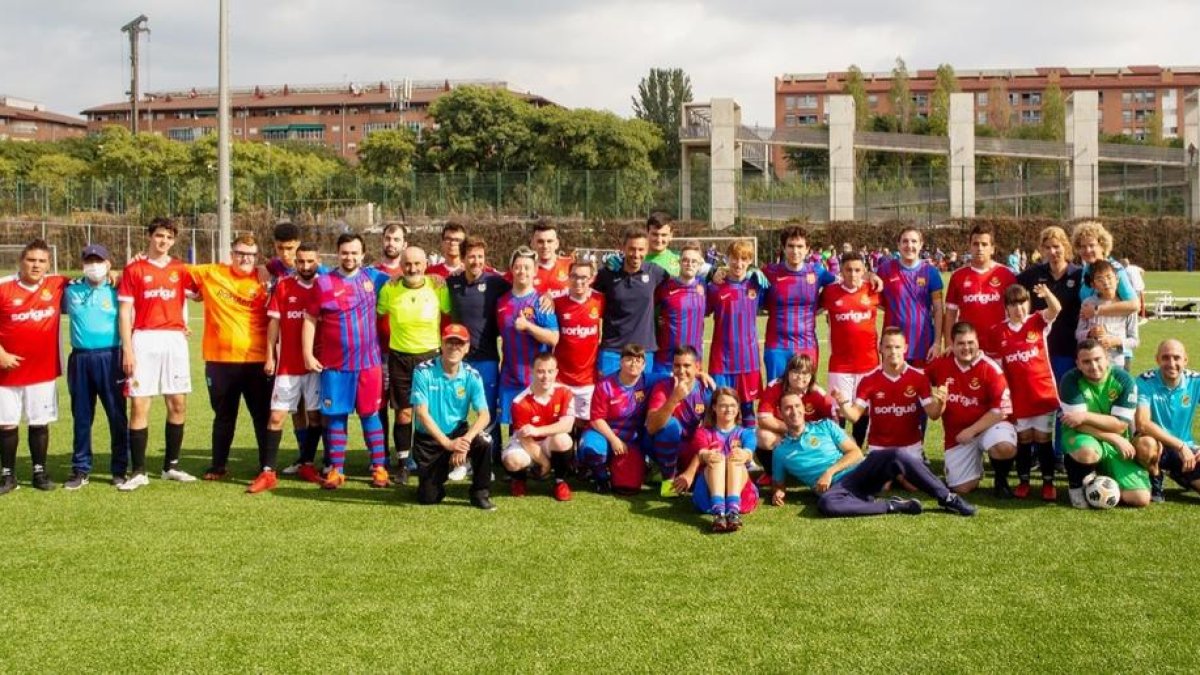 El Fundació Barça Genuine s'estrena davant el Nàstic