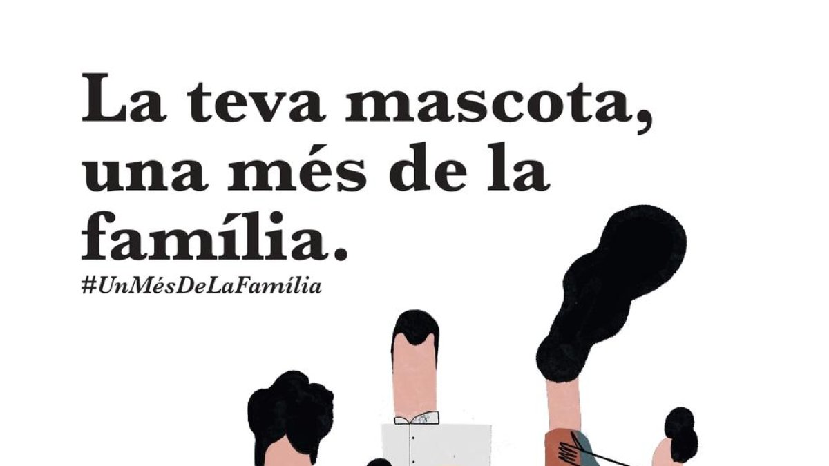 El Ayuntamiento de Tarragona arranca la campaña 'La teva mascota, una més de la família'