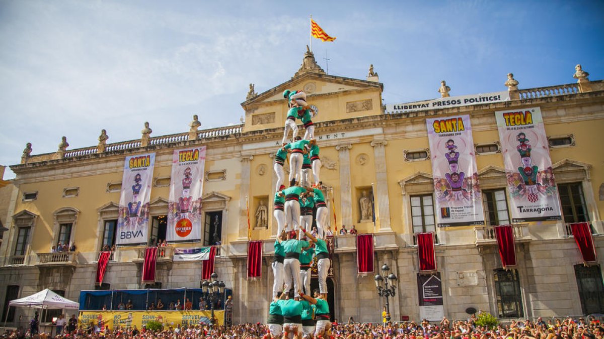 L'Ajuntament de Taragona estudia la presència de públic a l'acte casteller de Santa Tecla