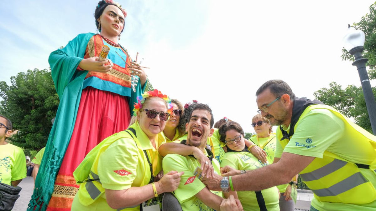 Santa Tecla se viste de solidaridad para implicar a los tarraconenses