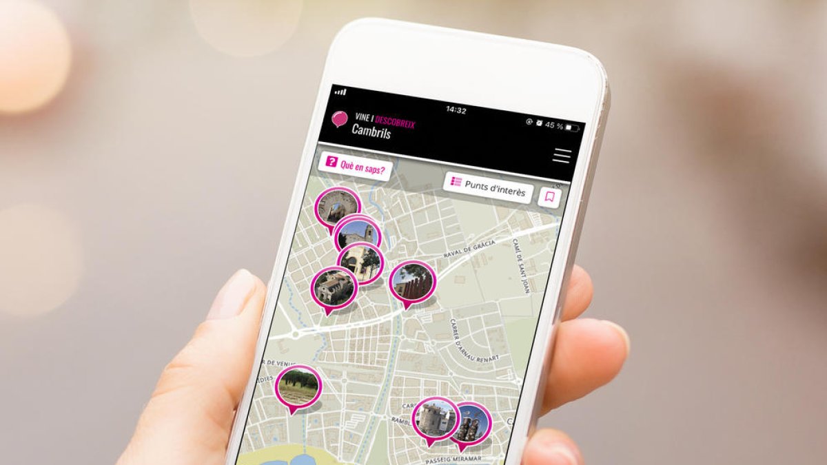 Cambrils posa en marxa un plànol interactiu on mostra els atractius culturals i històrics de la vila
