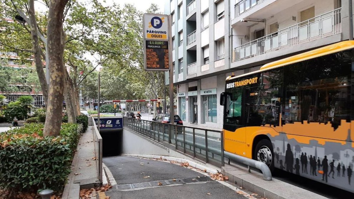 Los parkings reusenses Ocas y Sant Ferran pasan en la primera corona a partir del 1 de septiembre