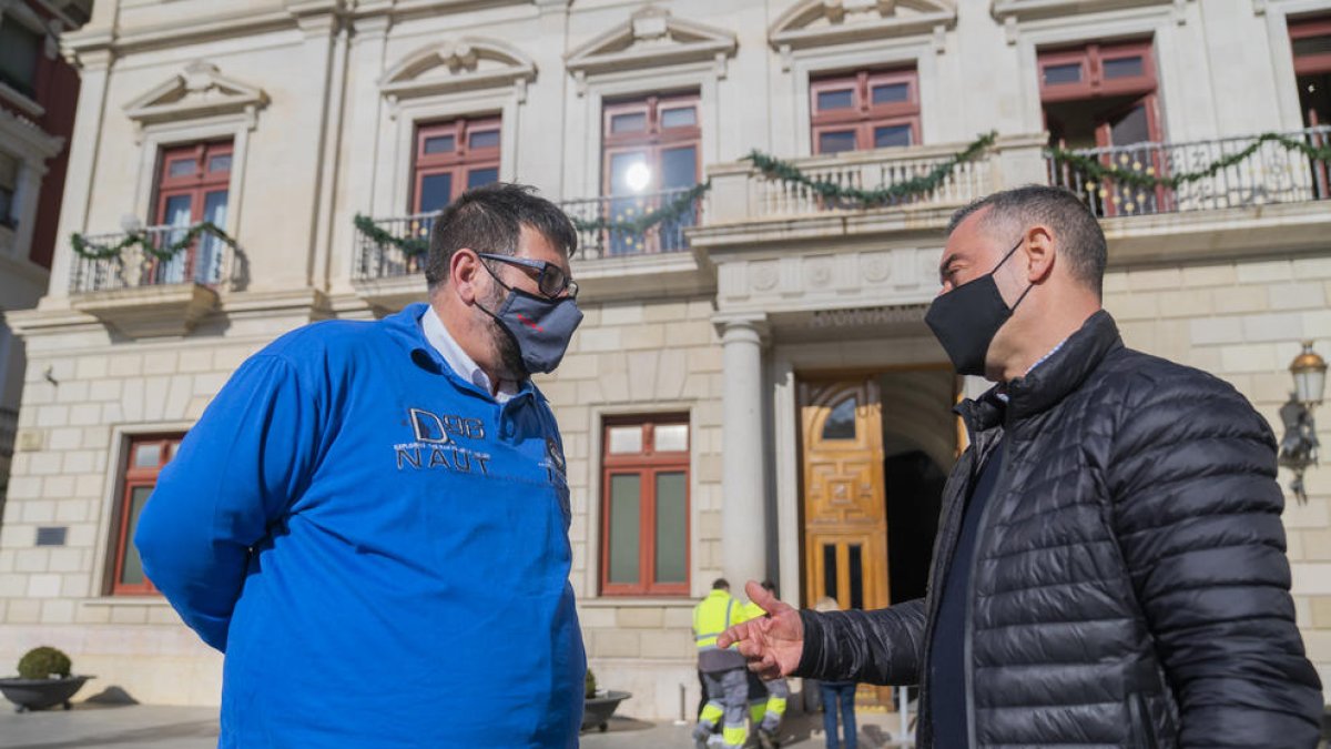 L'alcalde de Reus es compromet a ajudar la plantilla de Bercose