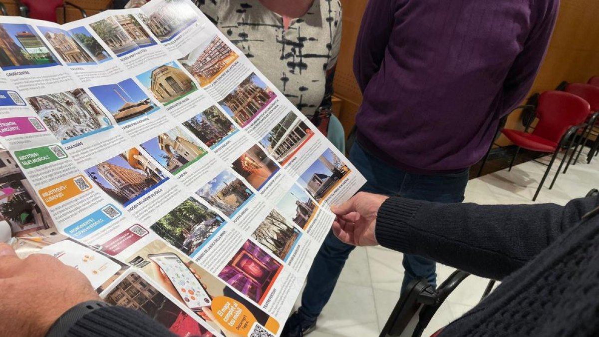 Reus edita un mapa amb 286 punts d'interès cultural del municipi
