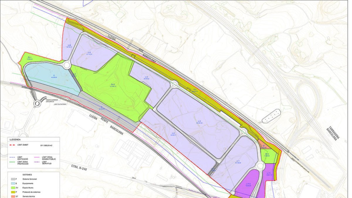 Cimalsa comercialitza dues futures parcel·les industrials del Logis Montblanc