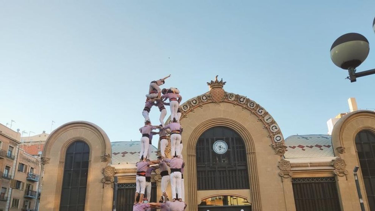 Tornen els castells a Tarragona en el marc de la Diada del Comerç