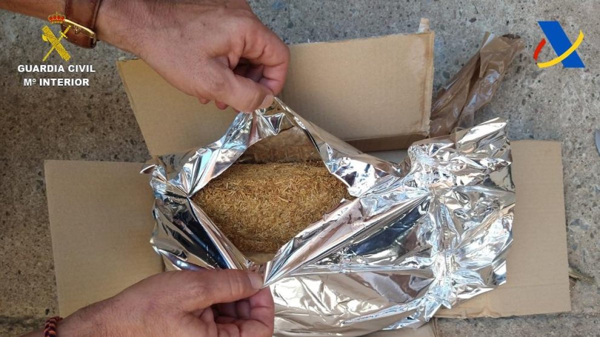 Intercepten 18 quilos de picadura de tabac de contraban a Cambrils