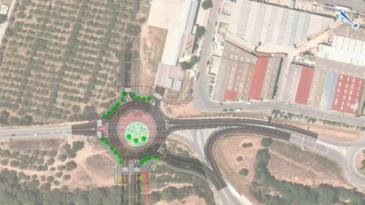 Territori construirà una rotonda a la T-312 i connectarà dos vials estructurals al nord de Cambrils