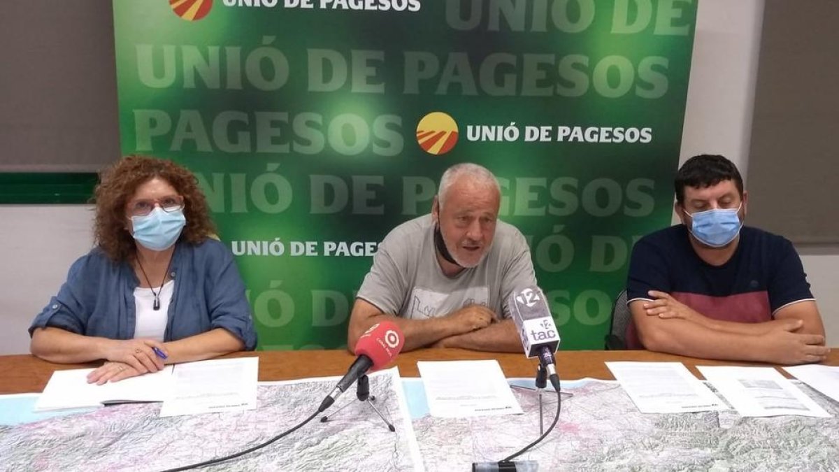 Unió de Pagesos presentarà al·legacions a les MAT projectades a Catalunya