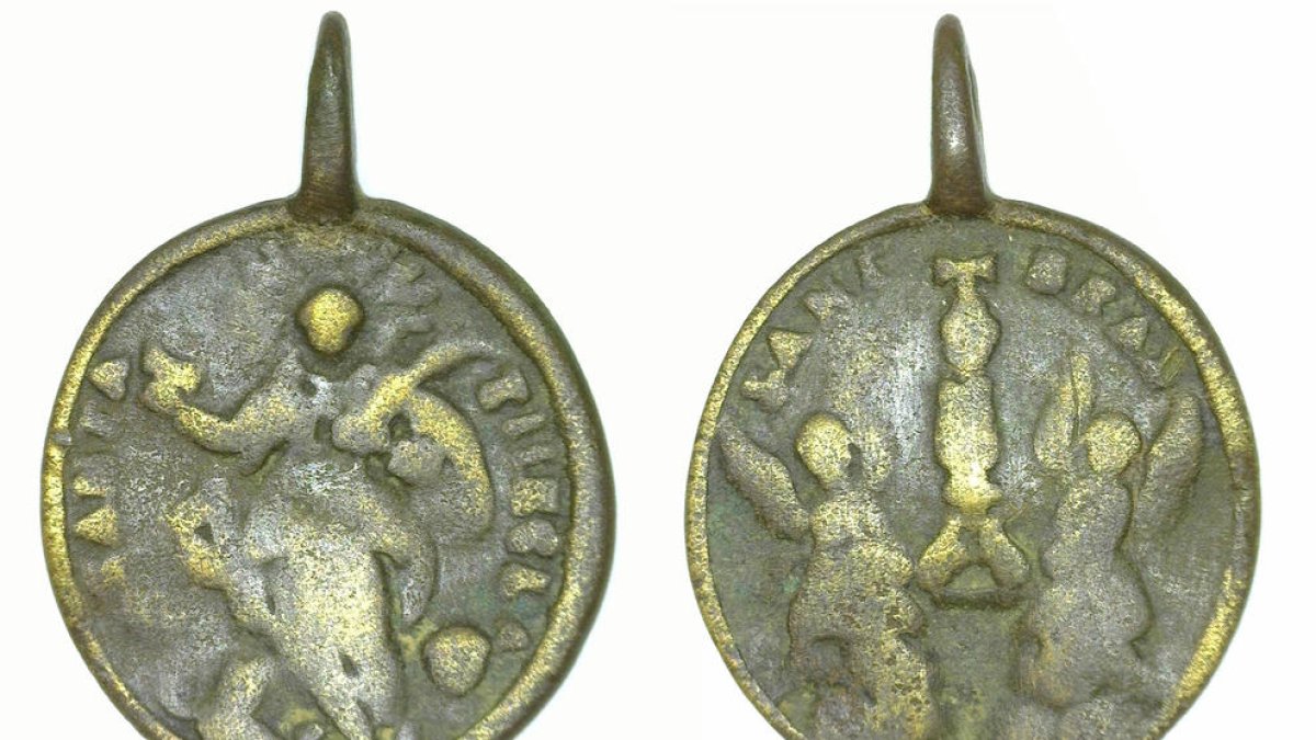 Un investigador de l'ICAC desvetlla una medalla inèdita dedicada a Santa Tecla