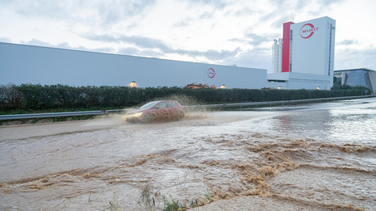 La pluja dona pas a la neu als Ports i enfarina les muntanyes de Prades