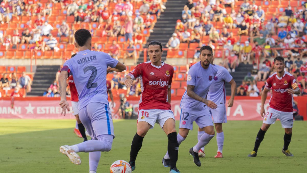 El centre del camp del Nàstic encara necessita una posada a punt