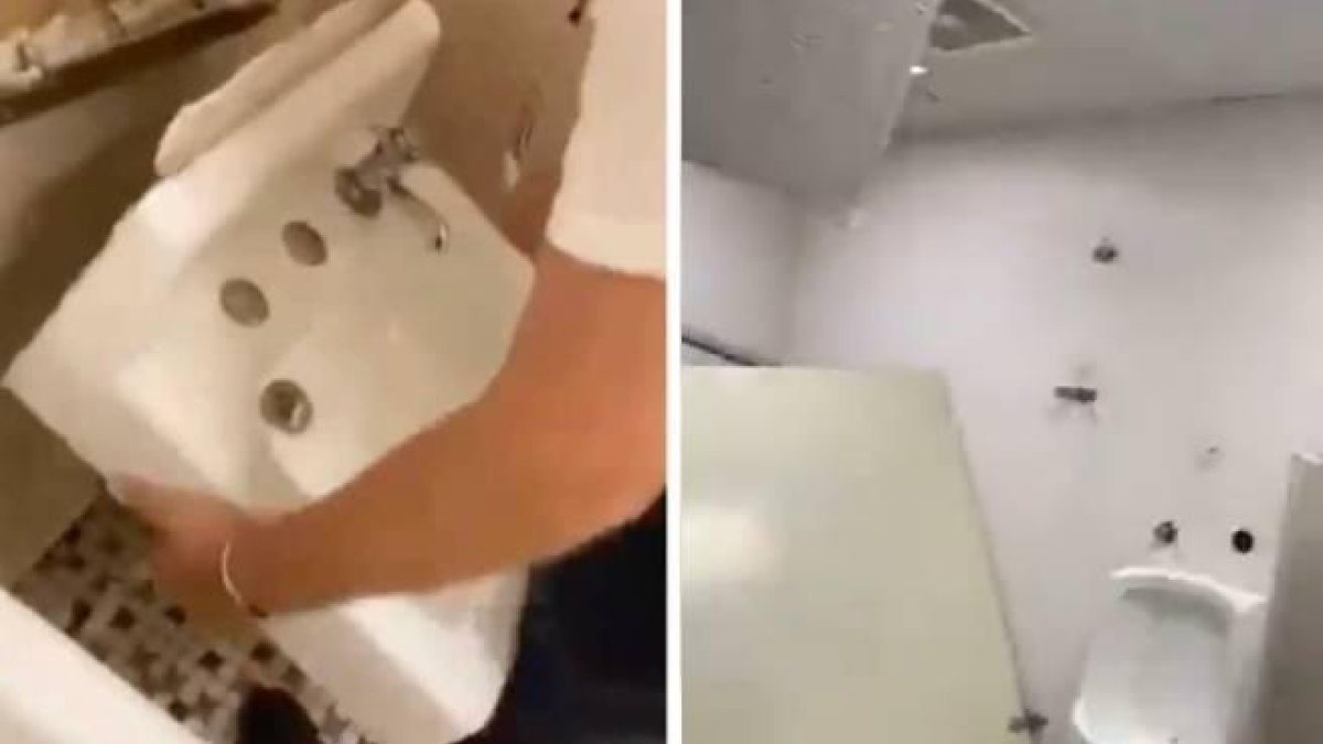 Detienen a alumnos de un colegio georgiano por destrozar un colegio por un reto de TikTok