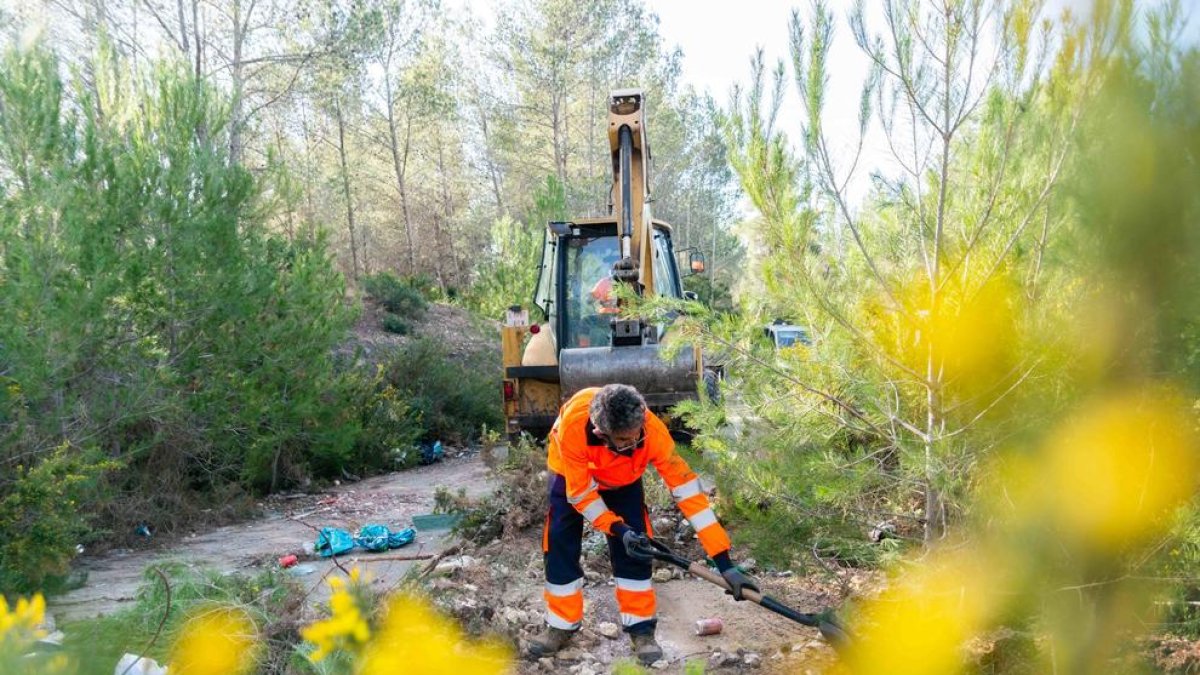 El Ayuntamiento de Tarragona inicia una campaña extraordinaria de limpieza de vertederos ilegales