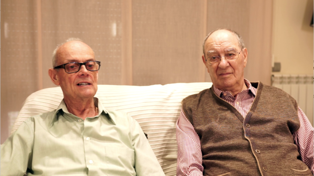 Reconocimiento a los cineastas amateurs canongins Joan Roig y Antoni Guinovart