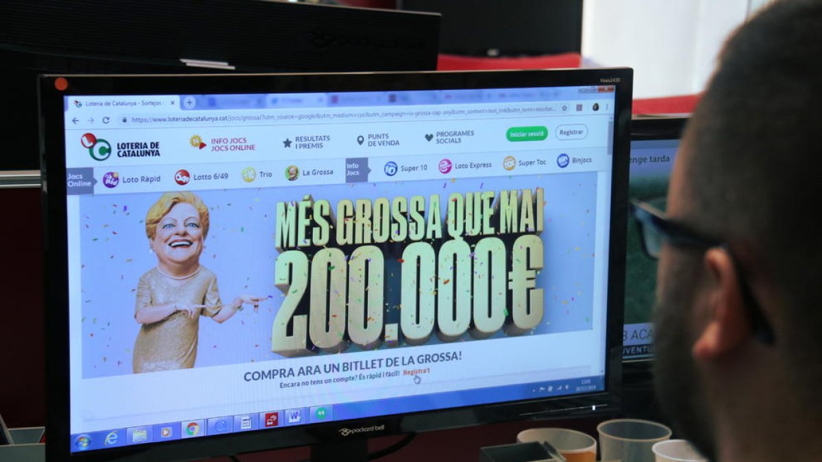 El segundo quinto apriete de la Grande de Fin de Año, el 58499, se ha vendido en Barcelona y por Internet